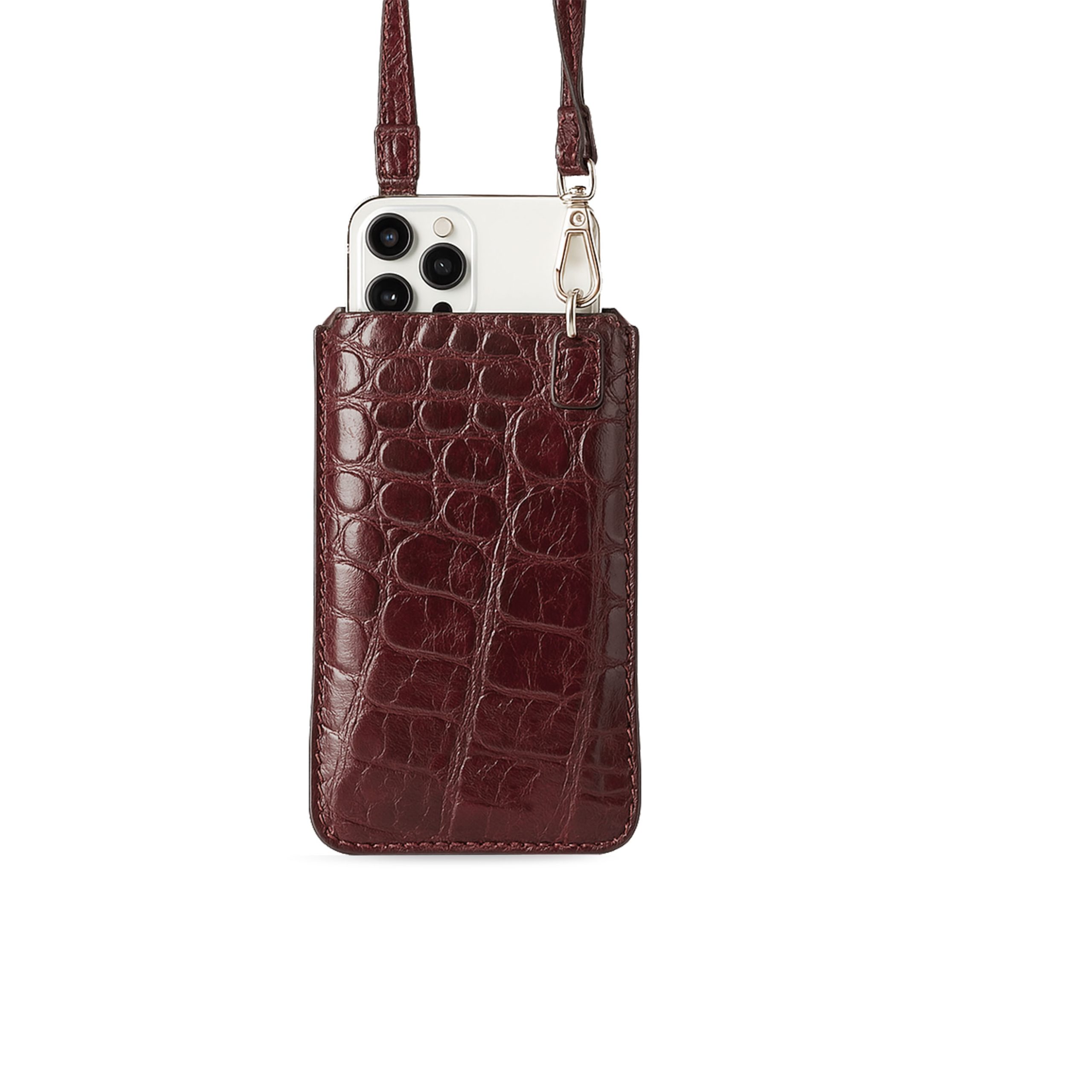 کاور چرمی آویسا برای آیفون طرح کروکودیل - تصویر 7